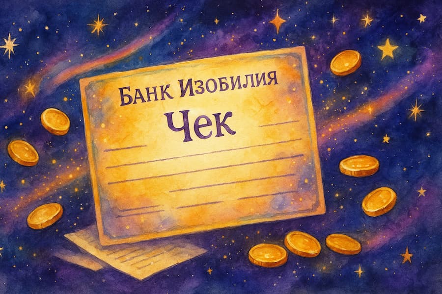 Чек изобилия