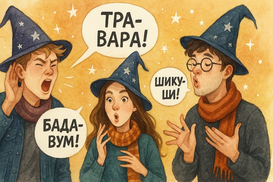 Тарабарский язык в симороне
